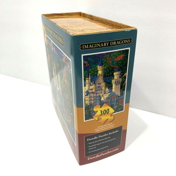 Dowdle Jigsaw Puzzle Imaginary Dragons 300 Pcs 16 x 20 in New Great for to Gift - Picture 6 of 12